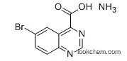 Molecular Structure of 474710-80-0 (4-Quinazolinecarboxylic acid, 6-bromo-, ammonium salt)